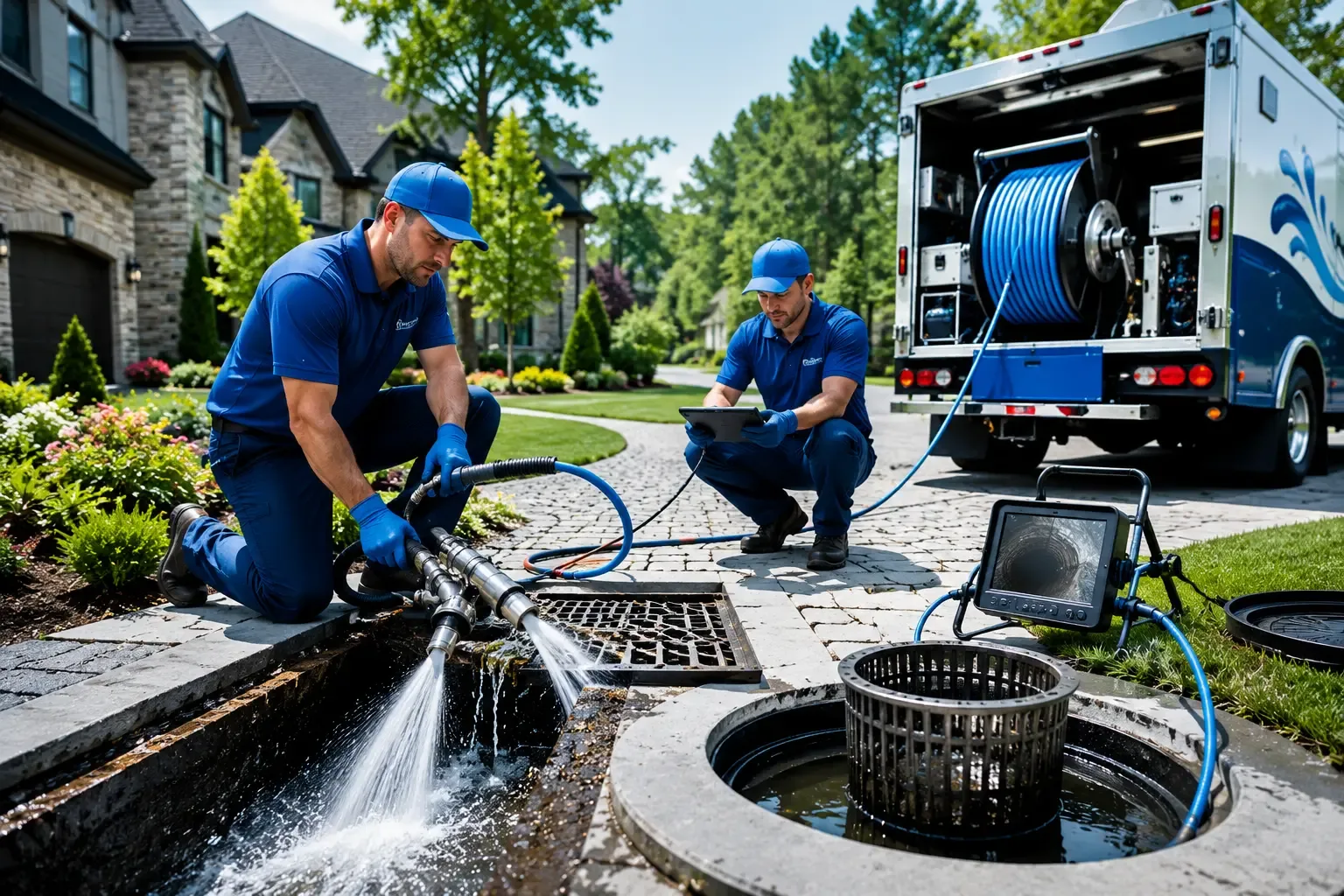 Local outdoor drain cleaning professionals in Moosic, PA